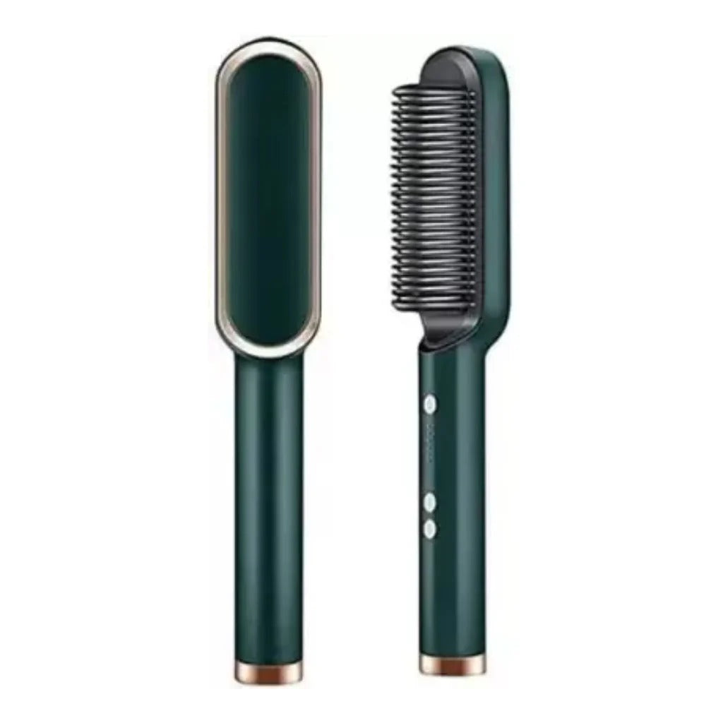 Hair Straightener Brush – Fast Heating, Smooth Styling