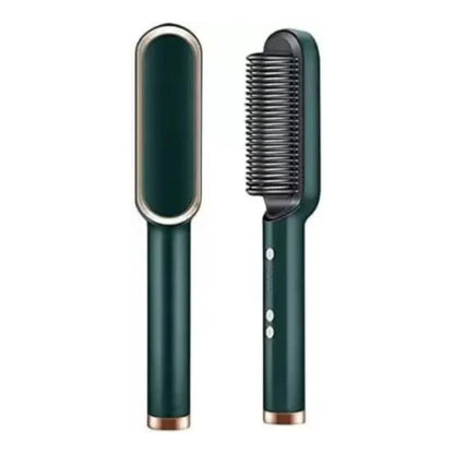 Hair Straightener Brush – Fast Heating, Smooth Styling