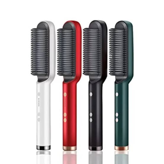 Hair Straightener Brush – Fast Heating, Smooth Styling